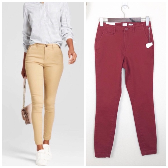 target skinny stretch chino